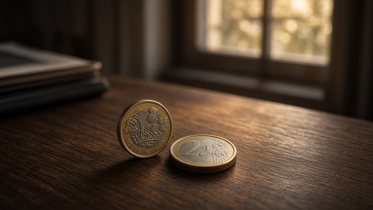 Sterlin Cuma öğlen yükseldi, euro 1,1222 dolar oldu